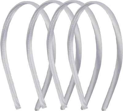 MTLEE 6 Pieces Beaded Hair Hoop Headband, Multiple color, 1.83